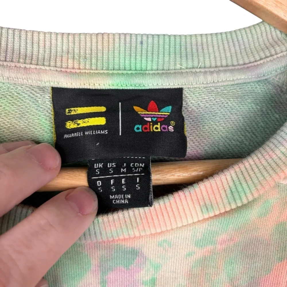 Adidas x Pharrell Williams HU Holi Oversized Crewneck Sweatshirt – Sz S